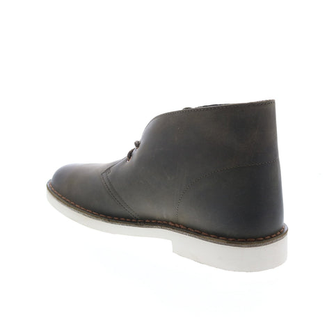 Clarks Desert Boot 2 26162606 Mens Green Leather Lace Up Desert Boots