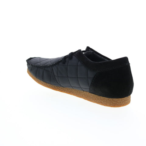 Clarks Shacre II Step 26162714 Mens Black Canvas Oxfords Casual Shoes