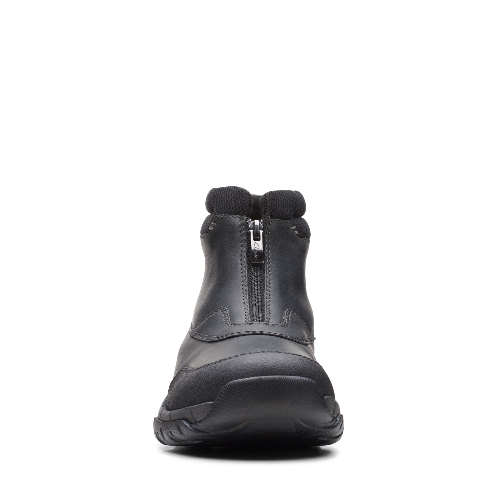 Clarks Grove Zip Waterproof 26162797 Mens Black Leather Zipper
