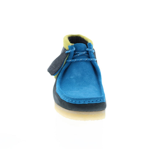 Clarks Jamaica Bee Wallabee Boot 26163073 Mens Blue Suede Chukkas Boots