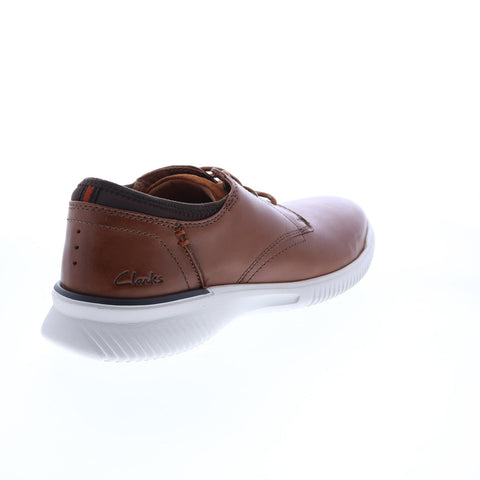 Clarks Donaway Plain 26163452 Mens Brown Suede Oxfords Plain Toe Shoes