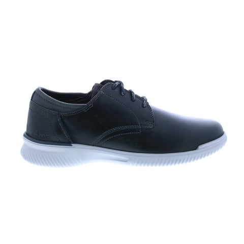 Clarks Donaway Plain 26163453 Mens Gray Oxfords & Lace Ups Plain Toe Shoes