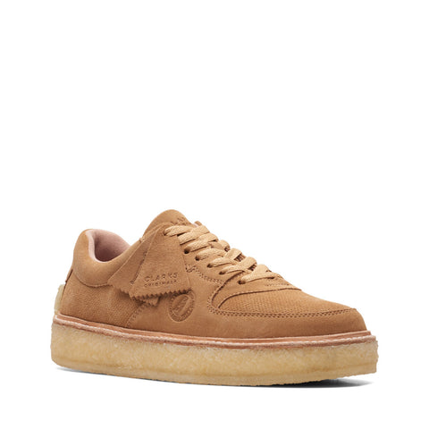 Clarks Sandford 26163572 Mens Brown Suede Lace Up Lifestyle Sneakers Shoes