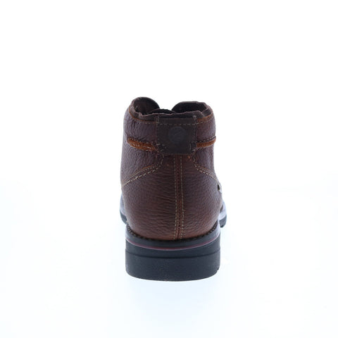 Clarks Morris Lace 26163605 Mens Brown Wide Leather Lace Up Chukkas Boots