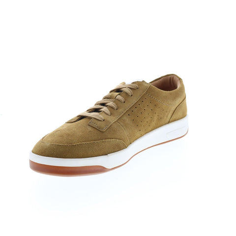 Clarks Hero Air Lace 26163733 Mens Brown Suede Lace Up Lifestyle Sneakers Shoes