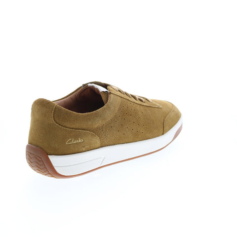 Clarks Hero Air Lace 26163733 Mens Brown Suede Lace Up Lifestyle Sneakers Shoes