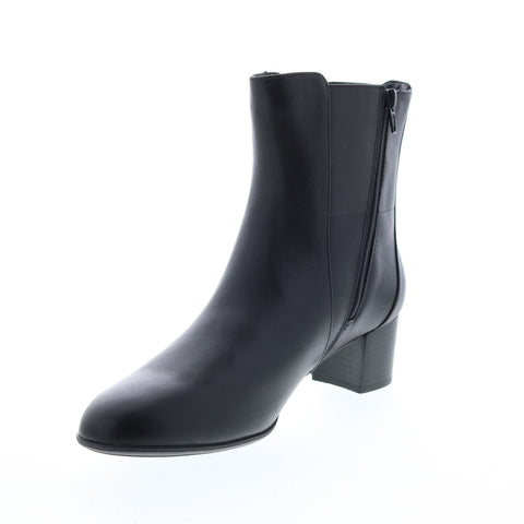 Clarks Vista Kendra 26163757 Womens Black Leather Heels Pumps Shoes