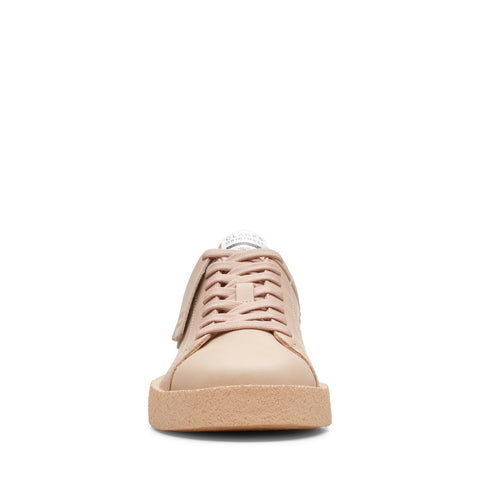 Clarks Tormatch 26164437 Womens Beige Leather Lifestyle Sneakers Shoes