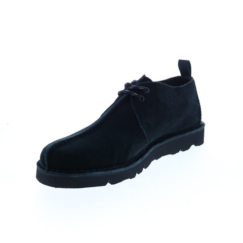 Clarks Desert Trek Gortex GTX 26165030 Mens Black Suede Lace Up Desert Boots