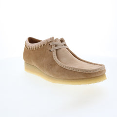 Clarks Wallabee 26165427 Mens Brown Suede Oxfords & Lace Ups