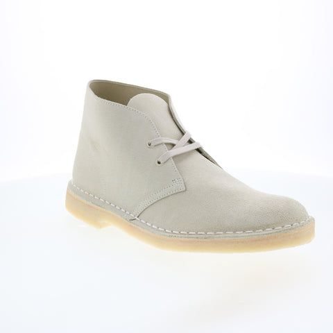Clarks Desert Boot 26165799 Mens Beige Suede Lace Up Chukkas Boots