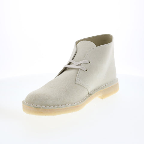 Clarks Desert Boot 26165799 Mens Beige Suede Lace Up Chukkas Boots