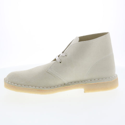Clarks Desert Boot 26165799 Mens Beige Suede Lace Up Chukkas Boots
