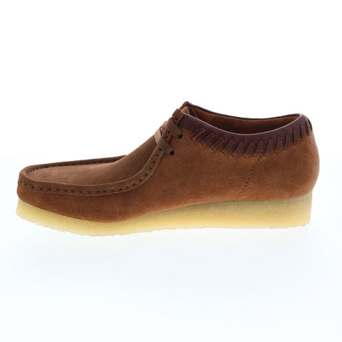 Clarks Wallabee 26165806 Mens Brown Suede Oxfords & Lace Ups Casual Shoes