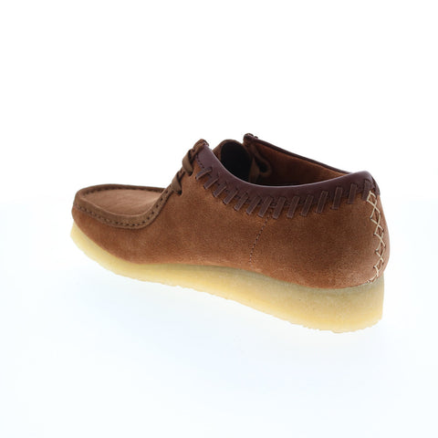 Clarks Wallabee 26165806 Mens Brown Suede Oxfords & Lace Ups Casual Shoes
