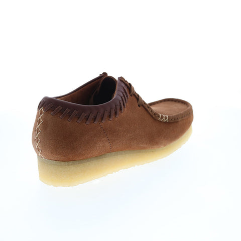 Clarks Wallabee 26165806 Mens Brown Suede Oxfords & Lace Ups Casual Shoes