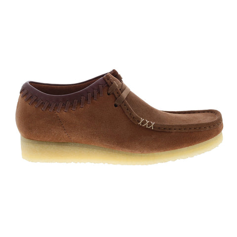 Clarks Wallabee 26165806 Mens Brown Suede Oxfords & Lace Ups Casual Shoes
