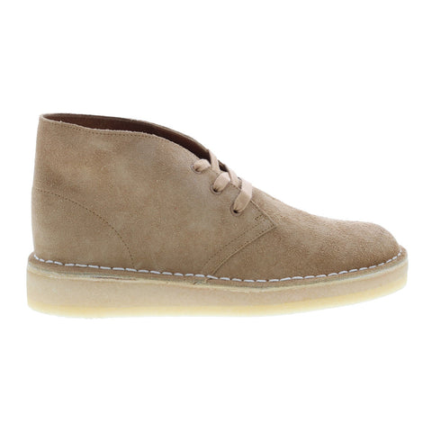 Clarks Desert Coal 26165807 Mens Brown Suede Lace Up Desert Boots