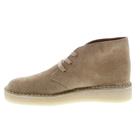 Clarks Desert Coal 26165807 Mens Brown Suede Lace Up Desert Boots