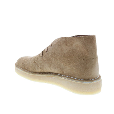 Clarks Desert Coal 26165807 Mens Brown Suede Lace Up Desert Boots