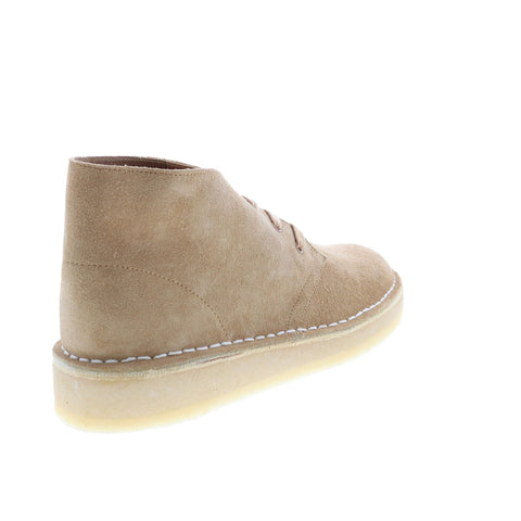 Clarks Desert Coal 26165807 Mens Brown Suede Lace Up Chukkas Boots