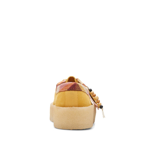 Clarks Wallabee Cup 26165817 Womens Yellow Oxfords & Lace Ups Casual Shoes