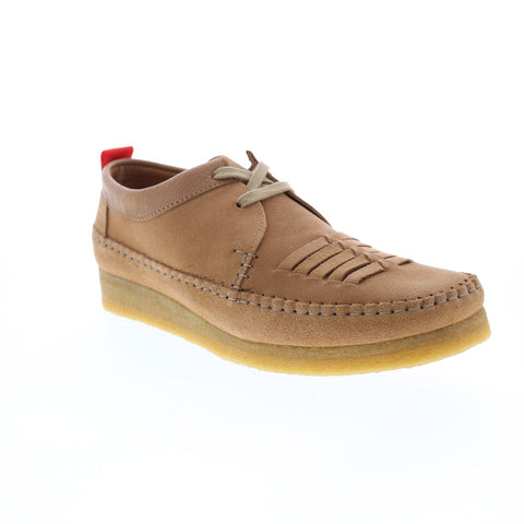Clarks Weaver Weft 26165827 Mens Brown Suede Lace Up Chukkas Boots