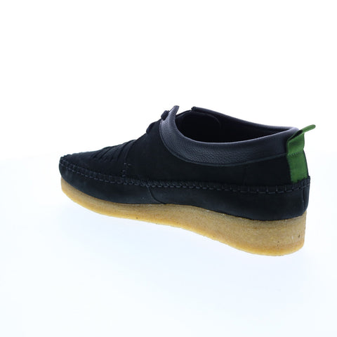 Clarks Weaver Weft 26165828 Mens Black Suede Lace Up Chukkas Boots