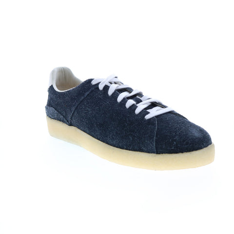 Clarks Tormatch 26165978 Mens Blue Suede Lace Up Lifestyle Sneakers Shoes