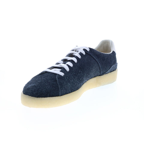 Clarks Tormatch 26165978 Mens Blue Suede Lace Up Lifestyle Sneakers Shoes