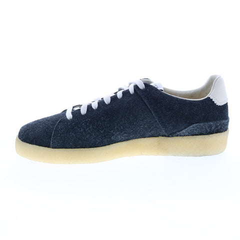 Clarks Tormatch 26165978 Mens Blue Suede Lace Up Lifestyle Sneakers Shoes