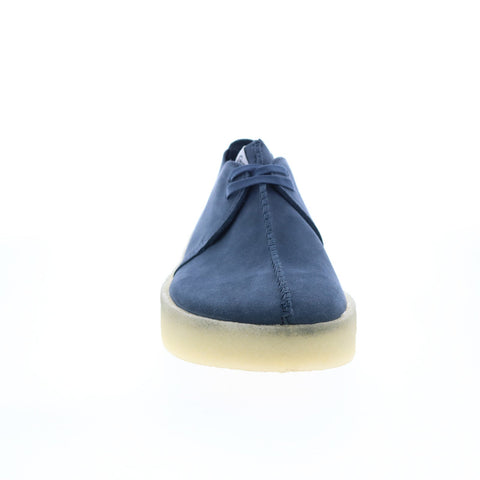 Clarks Trek Cup 26166223 Mens Blue Suede Oxfords & Lace Ups Casual Shoes