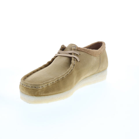 Clarks Wallabee 26166241 Mens Brown Suede Oxfords & Lace Ups Casual Shoes