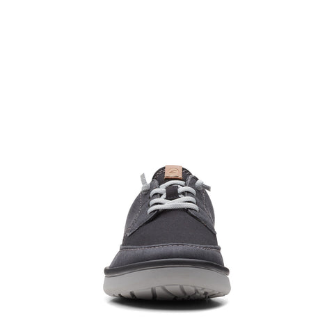 Clarks Cantal 26166437 Mens Black Canvas Lifestyle Sneakers Shoes