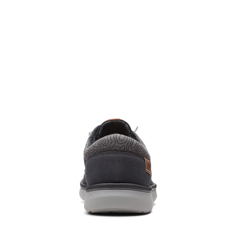 Clarks Cantal 26166437 Mens Black Canvas Lifestyle Sneakers Shoes