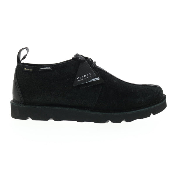 Clarks Desert Trek Gore-Tex GTX Neighborhood Mens Black Oxfords