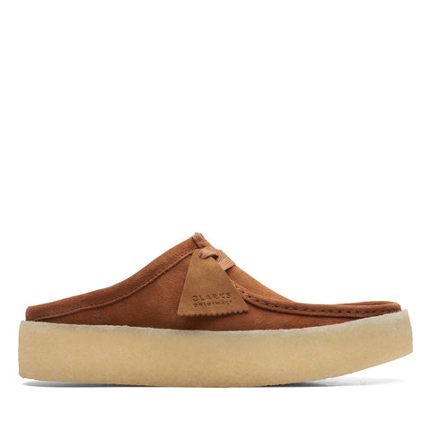 Clarks Wallabee Cup Lo 26167287 Womens Brown Suede Lifestyle Sneakers Shoes