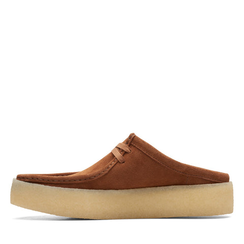 Clarks Wallabee Cup Lo 26167287 Womens Brown Suede Lifestyle Sneakers Shoes