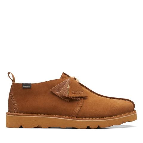 Clarks Desert Trek Gore-Tex GTX 26167869 Mens Brown Suede Oxfords Casual Shoes