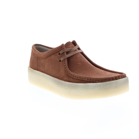Clarks Wallabee Cup 26167989 Mens Brown Nubuck Lace Up Chukkas Boots