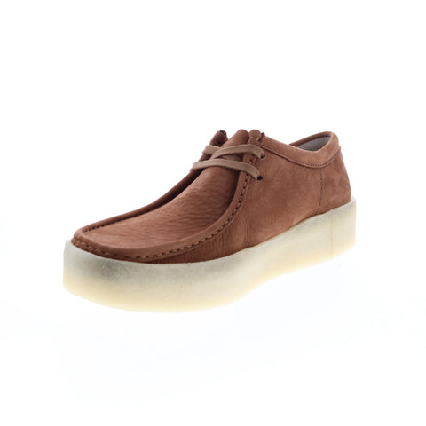 Clarks Wallabee Cup 26167989 Mens Brown Nubuck Lace Up Chukkas Boots
