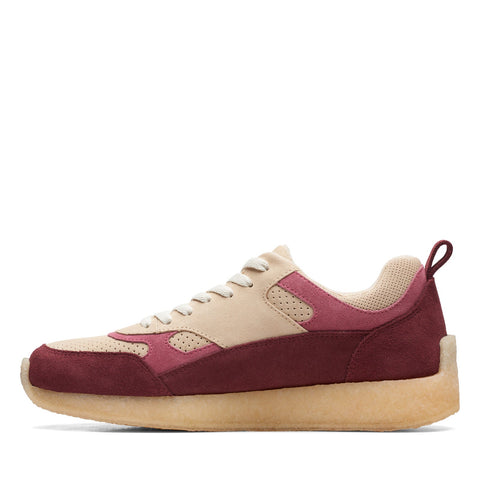 Clarks Lockhill Ronnie Fieg Kith Mens Burgundy Lifestyle Sneakers Shoes