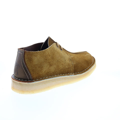 Clarks Desert Trek 26168861 Mens Brown Suede Lace Up Oxfords Casual Shoes