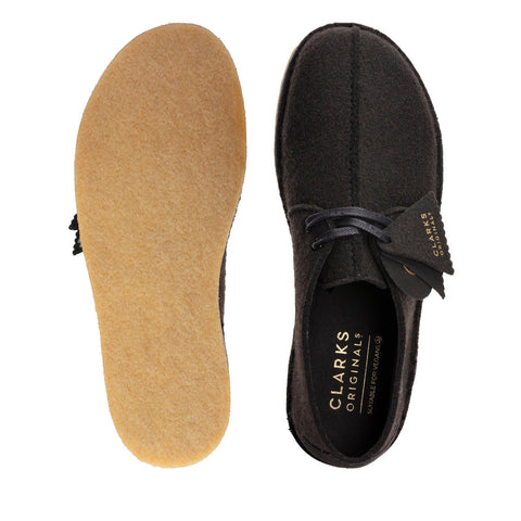 Clarks Desert Trek 26168873 Mens Black Oxfords & Lace Ups Casual Shoes