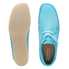 Pantuflas Clarks Home Style De Ante Turquesa Oscuro Para Hombre