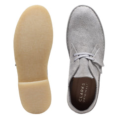 Clarks Originals Men\'s Casual Desert Boot Gray Leather/Suede 10 Medium Men main image 4