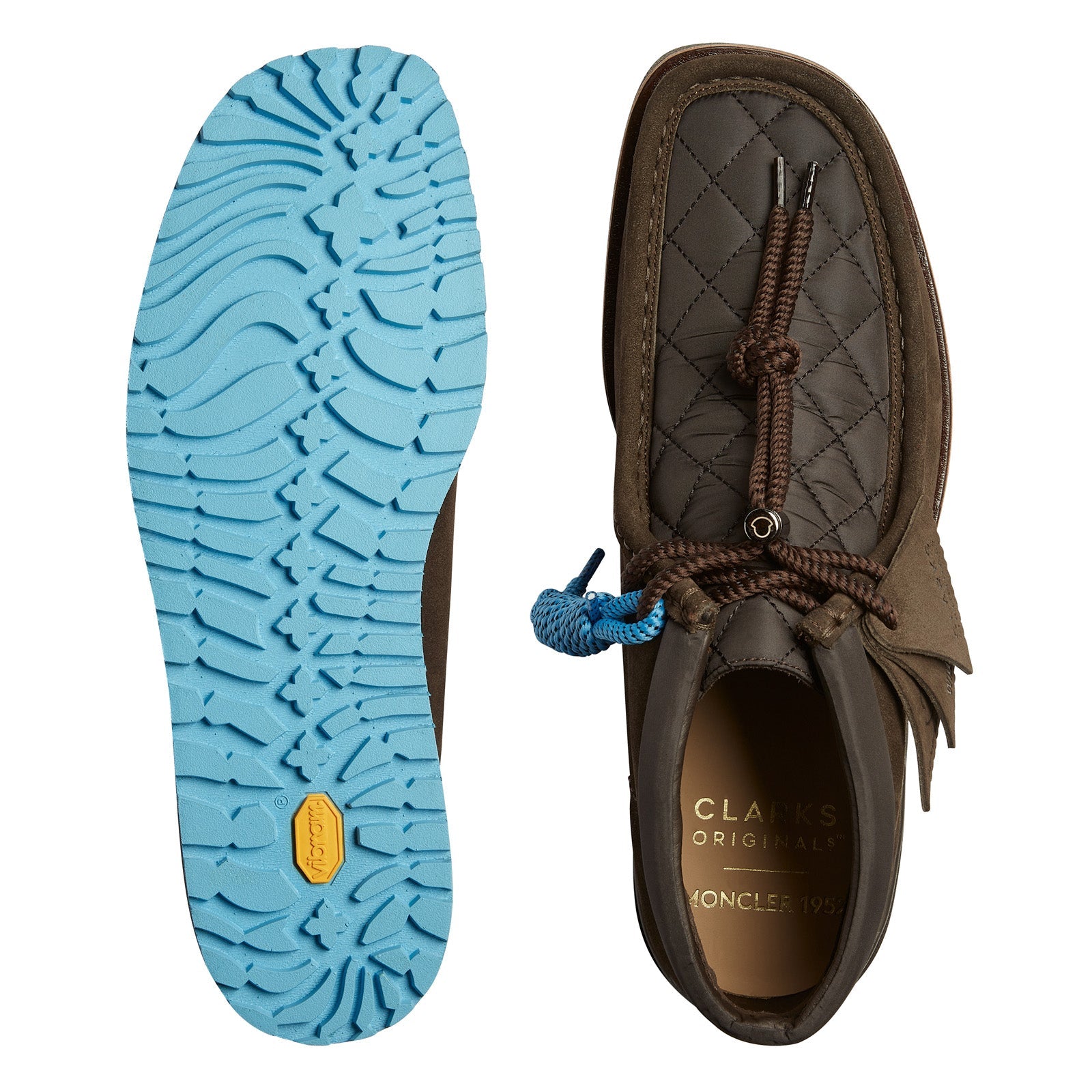 Clarks Monwallabee Moncler 26171477 Mens Brown Suede Lace Up