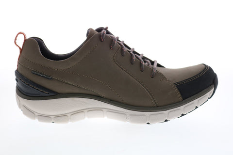 Clarks Wave Go 26140974 Womens Gray Nubuck Lifestyle Sneakers Shoes