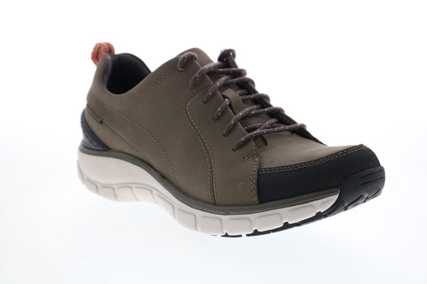Clarks Wave Go 26140974 Womens Gray Nubuck Lifestyle Sneakers Shoes