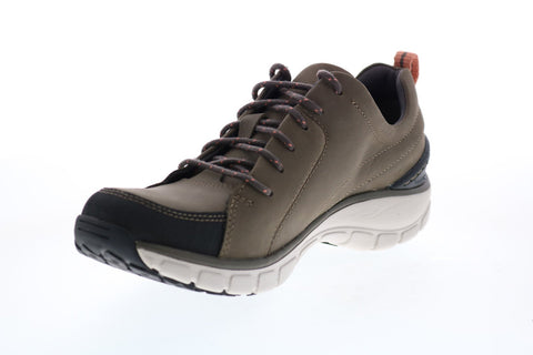 Clarks Wave Go 26140974 Womens Gray Nubuck Lifestyle Sneakers Shoes